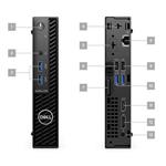 Dell OptiPlex 3000 MFF, TPM, i5-12500T, 16GB, 512GB SSD, 65W, WLAN, Kb, Mouse, W10Pro+W11Pro Licenc MP6K5