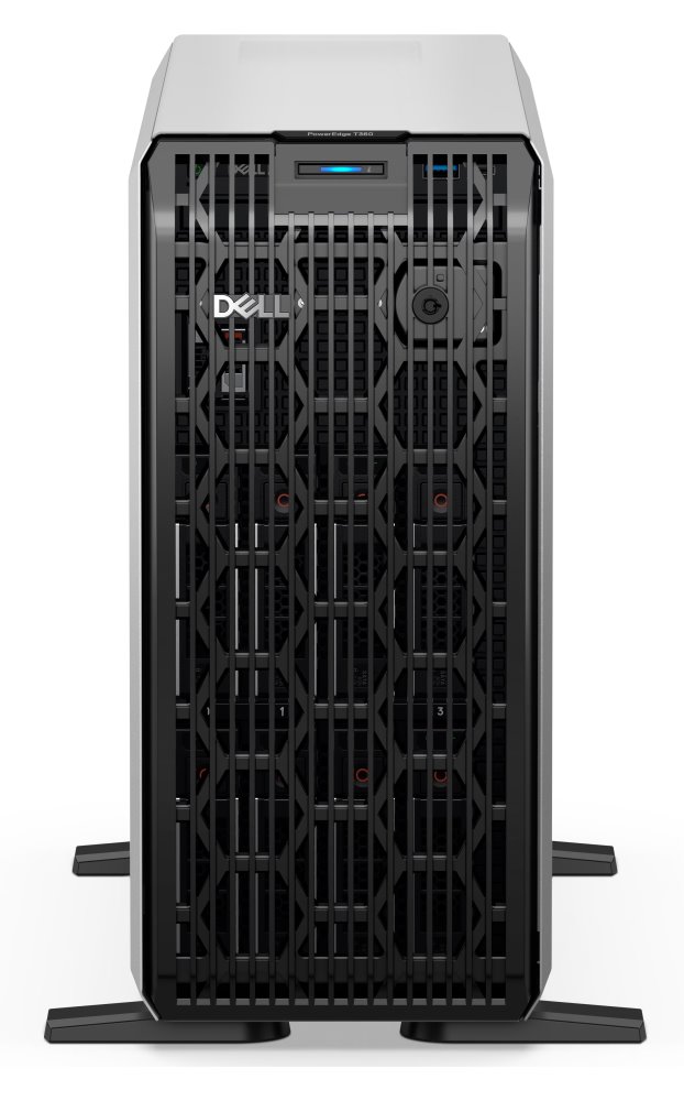 Dell PowerEdge T360 PERC H755, 8x3.5,E-2436,1x16GB,1x480GB SSD SATA,700W,H755,3Yr Basic NBD 3VC2G