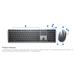 Dell Premier Multi-Device Wireless Keyboard and Mouse - KM7321W - CZ/SK (QWERTZ) 580-AJQN