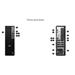 Dell Pro Slim QCS1250/180W/TPM/i3-14100/8GB/512GB SSD/Integrated/Kb/Mouse/W11 Pro/3Y ProSpt 0CKYP