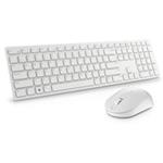 Dell Pro Wireless Keyboard and Mouse - KM5221W - German (QWERTZ) - White 580-AKFD