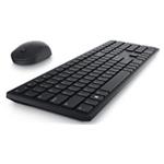 DELL Pro Wireless Keyboard and Mouse - KM5221W - US International (QWERTY) - Black KM5221WBKR-INT
