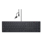 Dell Wired Collabor Keyboard KB525C CSK, Dell Wired Collaboration Keyboard - KB525C - Czech/Slovak KB525C-CS-EMEA