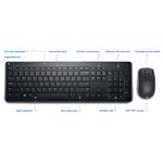 Dell Wireless Keyboard and Mouse-KM3322W - German (QWERTZ) 580-AKGQ