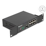 Delock 10" Gigabit Ethernet Switch 8 Port + 1 SFP 88064