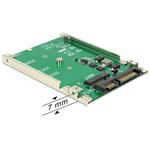 Delock 2.5” Konvertor SATA 22 Pin > M.2 NGFF 62544