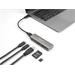 Delock 3 portový rozbočovač USB 10 Gbps včetně čtečky karet SD a Micro SD s konektorem rozhraní USB Type-C™ 64236