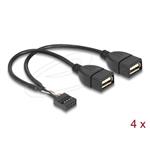 Delock 8 portový USB 2.0 Hub 61072