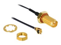 DeLOCK - Adaptér antény - RF - I-PEX (M) do RP-SMA (M) - 20 cm 88746