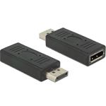DeLOCK - Adaptér DisplayPort - DisplayPort (M) do DisplayPort (F) - černá 65691