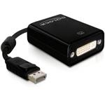DeLOCK Adapter Displayport male > DVI 24+5 female - Adaptér DisplayPort - DisplayPort (M) do DVI-I 61847