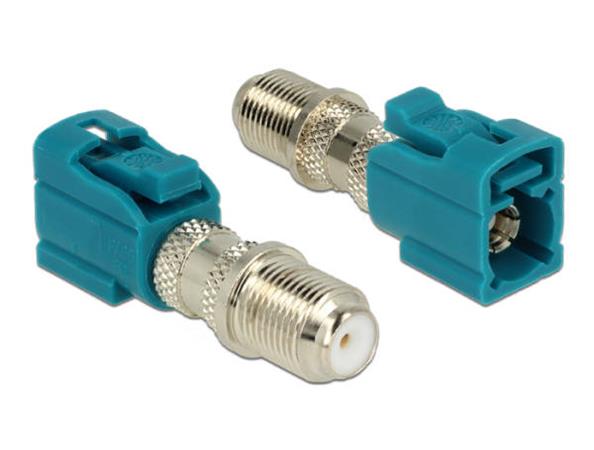 Delock Adapter F jack > FAKRA Z jack 89464