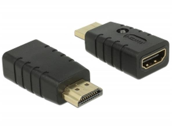 Delock Adaptér HDMI-A samec > HDMI-A samice EDID Emulátor 63320