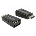 Delock Adaptér HDMI-A samec > VGA samice, s Audio 65901