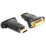 DeLOCK Adapter HDMI male > DVI 24+5 pin female - Video adaptér - HDMI / DVI - DVI-I (F) do HDMI (M) 65467