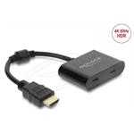 Delock Adaptér HDMI samec > USB Type-C™ samice (DP Alt Mode) 4K 60 Hz 63000