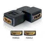 Delock adaptér HDMI samice > HDMI samice 90° vlevo 65078