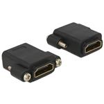 Delock Adapter High Speed HDMI female > HDMI female panel-mount 85125