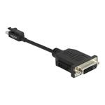 DeLOCK - Adaptér obrazovky - jeden spoj - Mini DisplayPort (M) s jazýčkem do DVI-I (F) - DisplayPor 65979