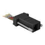 DELOCK, Adapter Sub-D 9 pin female to RJ45 femal 66165
