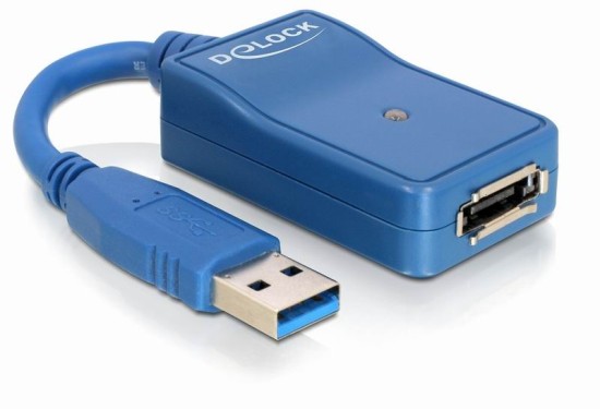 Delock adaptér USB 3.0 -> eSATA 61754