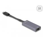 Delock Adaptér USB Type-C™ sítě 2,5 Gigabit LAN, tenký 66248