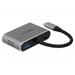 Delock Adaptér z USB Type-C™ na HDMI a VGA s portem rozhraní USB 3.0 a PD 64074