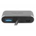 Delock Adaptér z USB Type-C™ na HDMI a VGA s portem rozhraní USB 3.0 a PD 64074