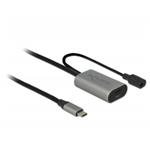 Delock Aktivní prodlužovací kabel USB 3.1 Gen 1 USB Type-C™ 5 m 85392