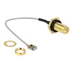 DELOCK, Antenna Cable RP-SMA jack bulkhead to MH 89926