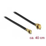 Delock Anténní kabel MHF / U.FL-LP-068 kompatibilní samec > MHF IV/ HSC MXHP32 kompatibilní samec 40 cm 1,13 89650