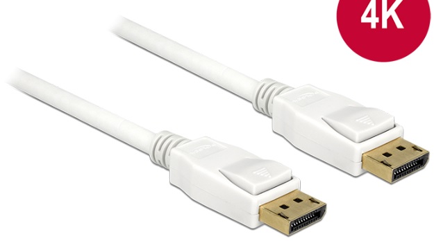 Delock Cable Displayport 1.2 male > Displayport male 4K 2 m 84877