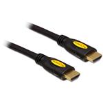 Delock Cable High Speed HDMI with Ethernet - HDMI-A male > HDMI-A male 4K 1.5 m 83738