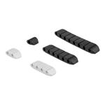 DELOCK, Cable holder trapezoid self-adhesive com 18400
