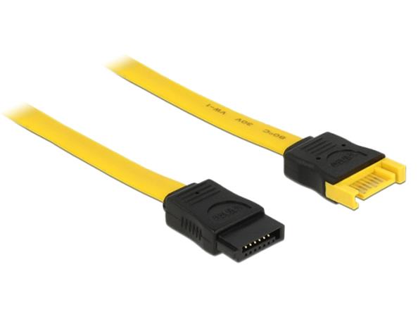 DeLOCK Cable SATA Extension - Prodlužovací kabel SATA - Serial ATA 150/300/600 - SATA (M) do SATA (