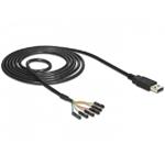 Delock Cable USB male > TTL 6 pin pin header female separate 1.8 m (5 V) 83786