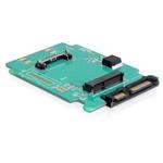 DeLOCK Converter SATA 22 pin > mSATA - Řadič úložiště - 1.8" - SATA 3Gb/s - SATA 3Gb/s 61881
