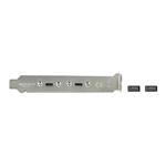 DELOCK, Delock USB 3.1 Gen 2 slot bracket 89935