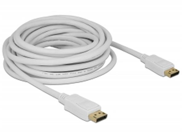Delock Displayport 1.2 kabel samec > Displayport samec 4K 60 Hz 7 m 84861