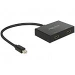 Delock Displayport 1.2 Splitter 1 x mini Displayport >2 x HDMI out 4K 87696 Delock Displayport 1.2 Splitter 1 x mini Di