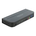 DELOCK, DisplayPort 1.4 KVM Switch 8K 30 Hz with 11482