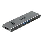 DELOCK, Docking Station Dual USB Type-C with HD 87752
