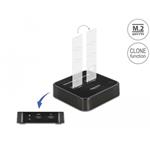 Delock Dokovací stanice M.2 pro 2 x SSD M.2 SATA s funkcí klonování 64178