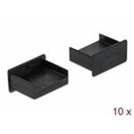 DeLOCK Dust Cover for USB Type-A Female - Krytka proti prachu - černá (balení 10)