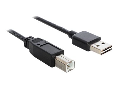 DeLOCK EASY-USB - Kabel USB - USB typ B (M) do USB (M) - 3 m - černá 83360