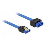 Delock Extension cable SATA 6 Gb/s receptacle straight > SATA plug straight 100 cm blue latchtype 84975