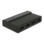 DeLock External USB 3.1 Hub 4 Port with 10 Gbps - Rozbočovač - 4 x USB 3.1 Gen 2 - desktop 64053