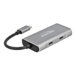 DELOCK, External USB 3.2 Gen 2 USB Type-C Hub w 63260