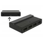Delock Externí USB 3.1 Hub se 4 porty na 10 Gbps 64053