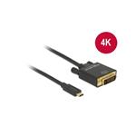 DeLOCK - Externí video adaptér - Parade PS171 - USB-C - DVI - černá - maloobchod 85321